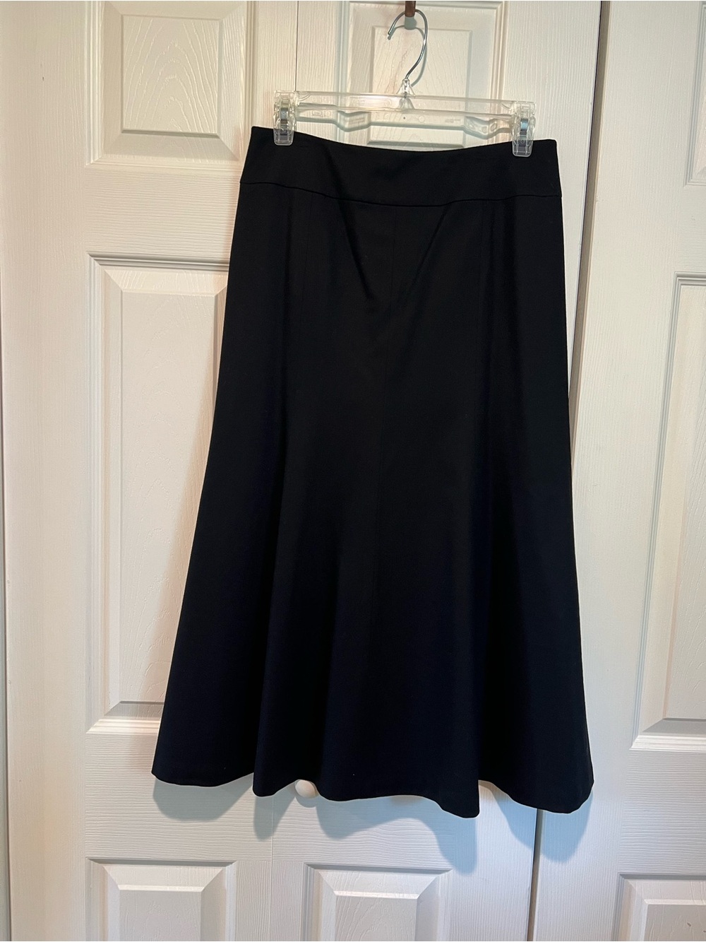 Talbots Black Petite Wool Skirt